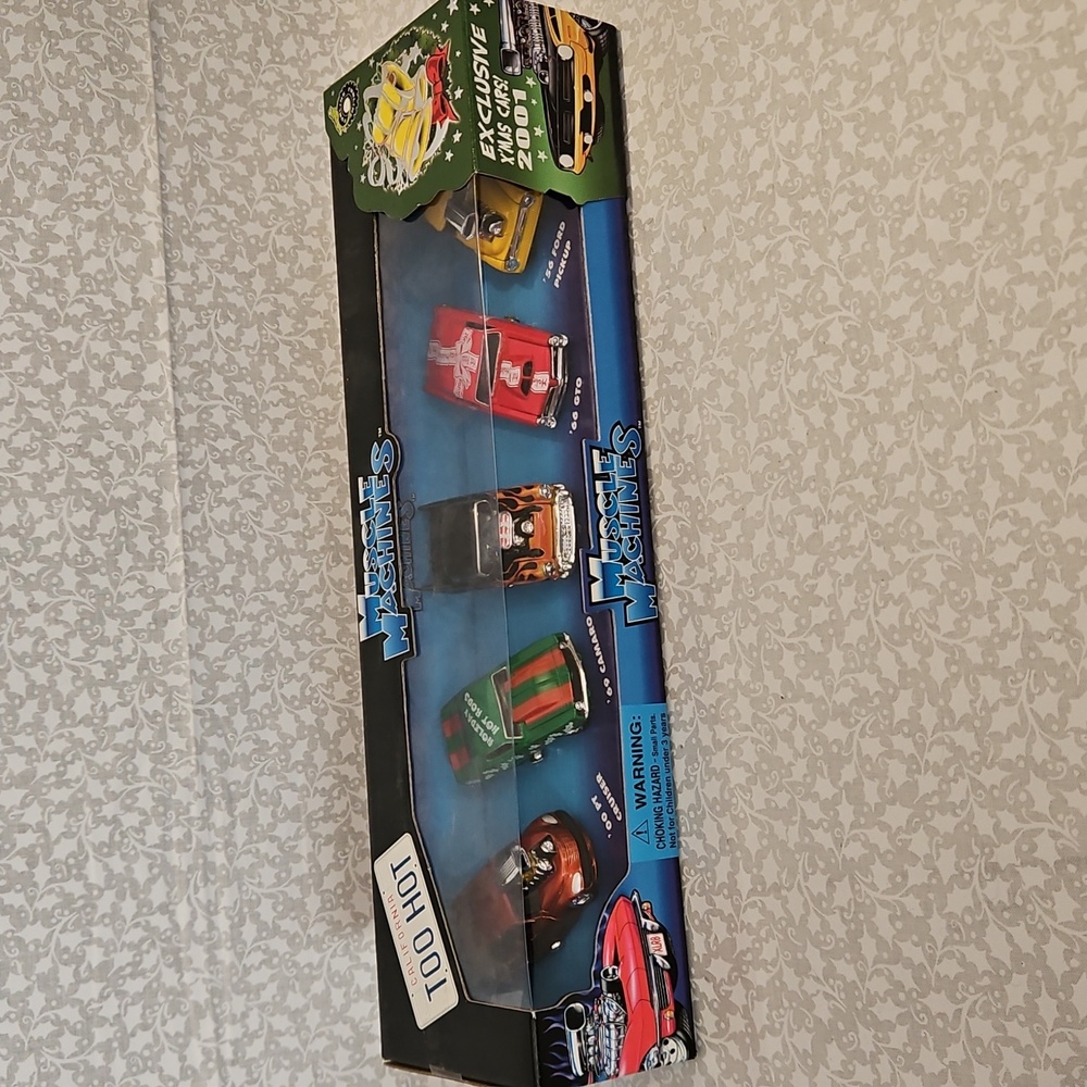Muscle Machines Exclusive X'MAS Cars! 2001 5 Car Set Camaro GTO More